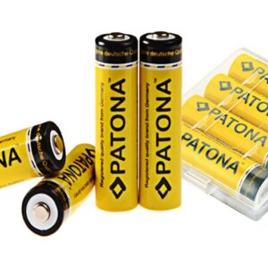 Mignon Batteries: 4x Battery AA MIGNON LR6 2200mAh inkl box