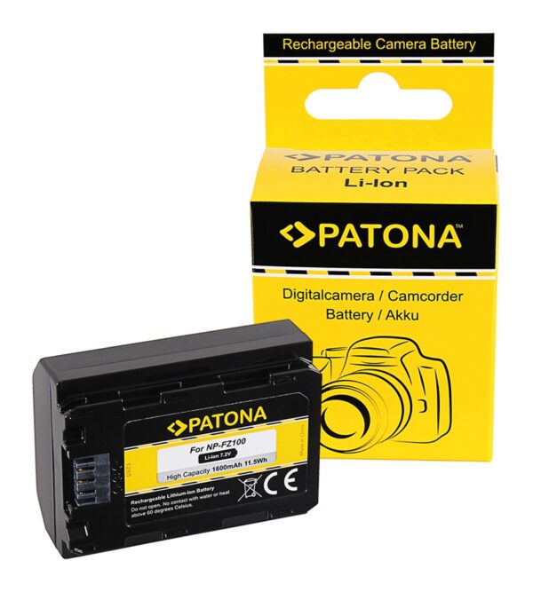 Battery Sony NP-FZ100 A7 III A7M3 Alpha 7 III A7 R III A7RM3 Alpha 7 R III A9 Alpha 9 FZ100