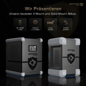 PROTECT Gold Mount battery G200-PD100 198Wh USB-C USB-A D-Tap 2xDC-out