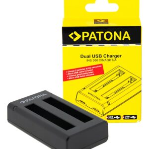 Dual Charger Insta360 X3 CINAQBT/A incl. Micro-USB cable